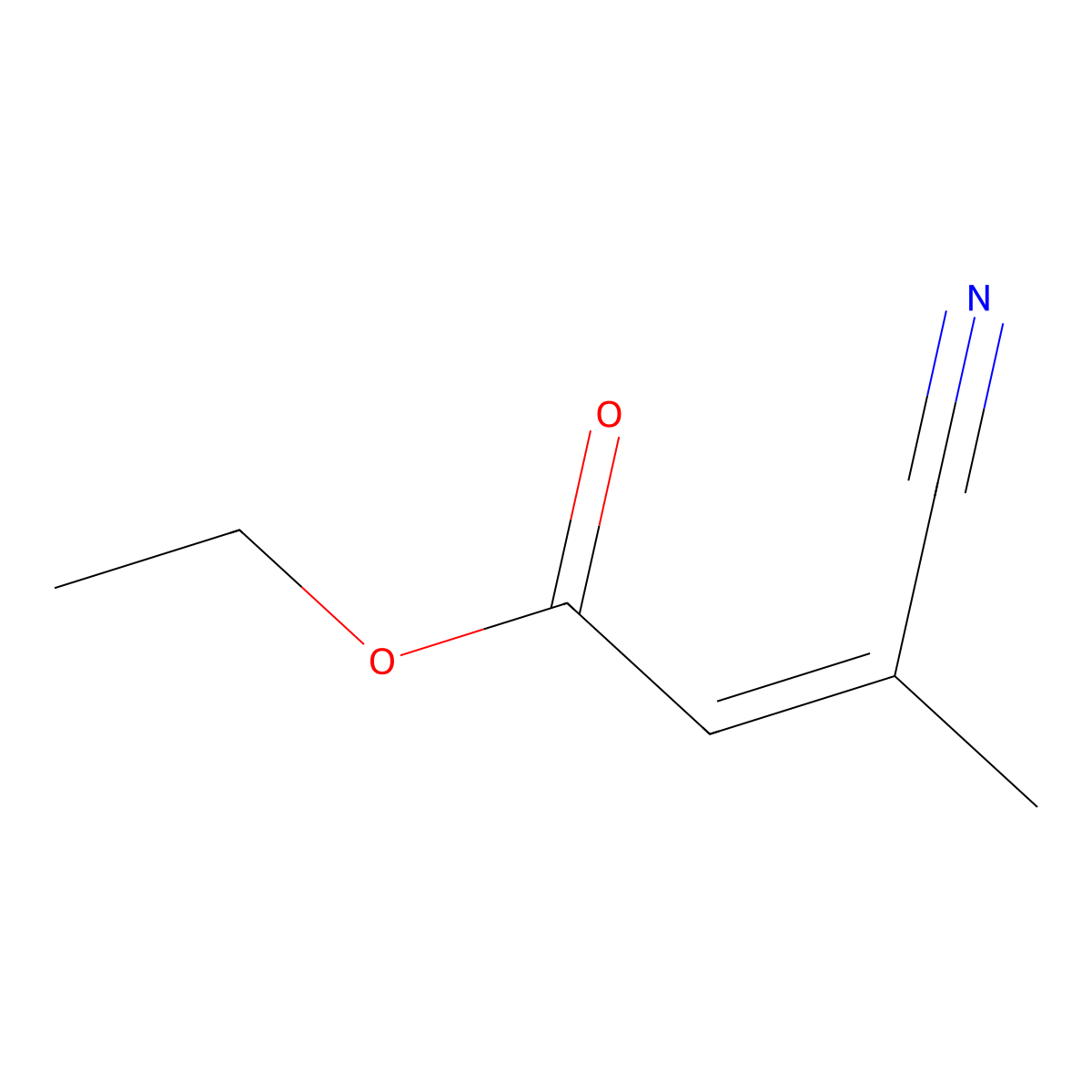 ethyl (Z)-3-cyanobut-2-enoate molecular structure, CAS 40595-04-8