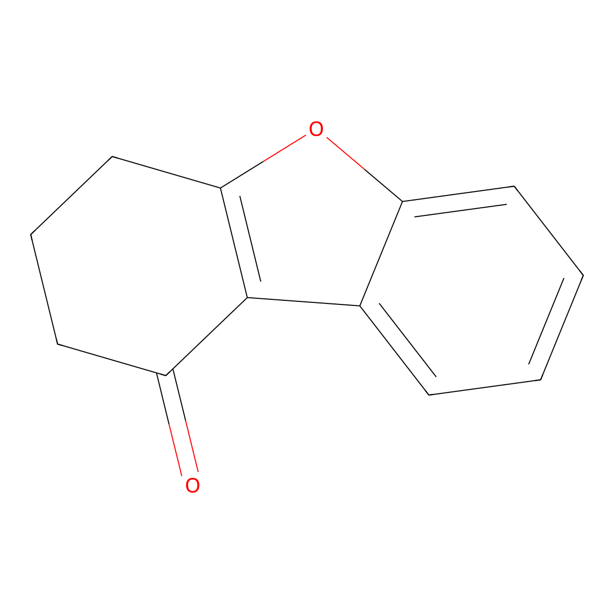 3,4-dihydrodibenzo[b,d]furan-1(2H)-one molecular structure, CAS 40597-69-1