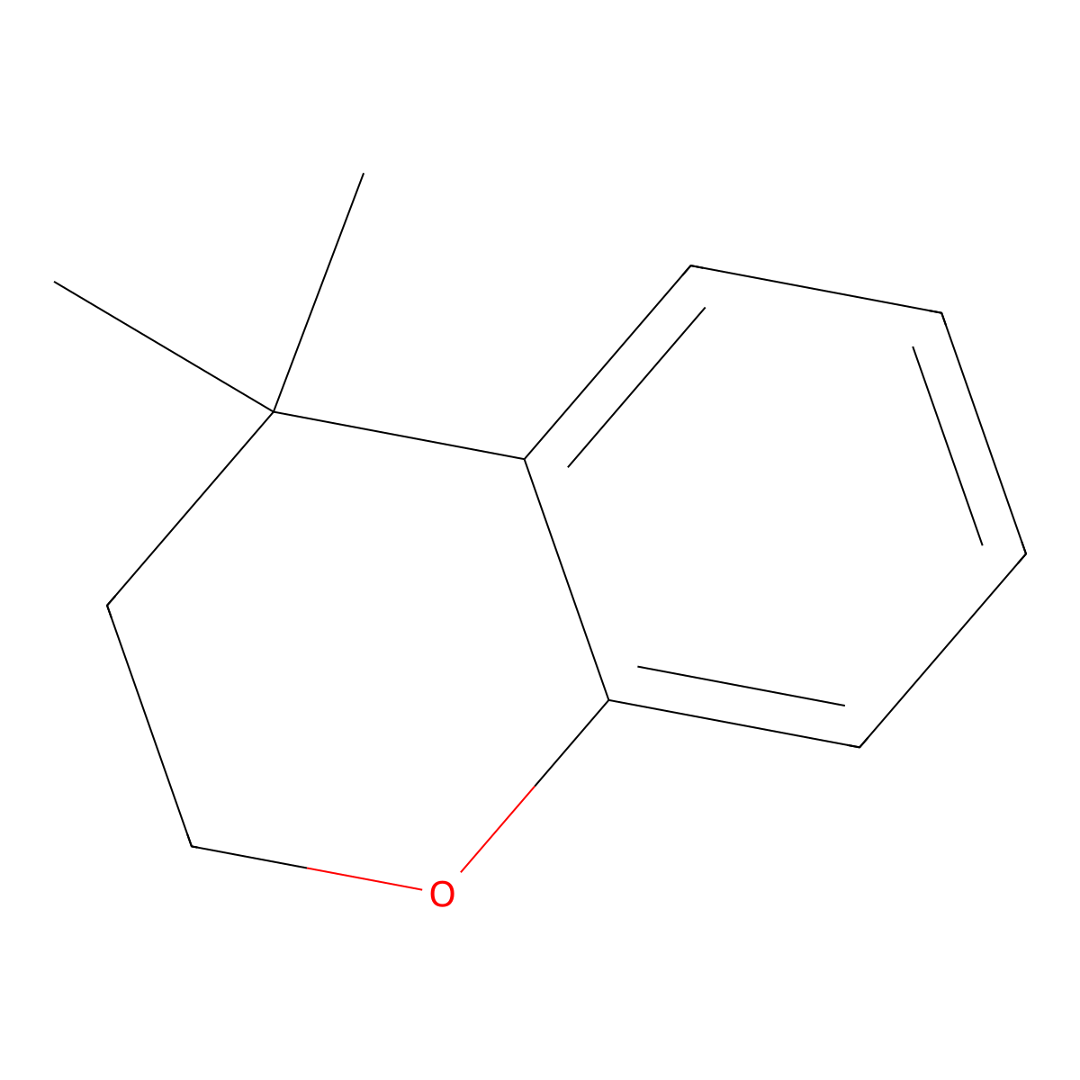 4,4-Dimethylchroman molecular structure, CAS 40614-27-5