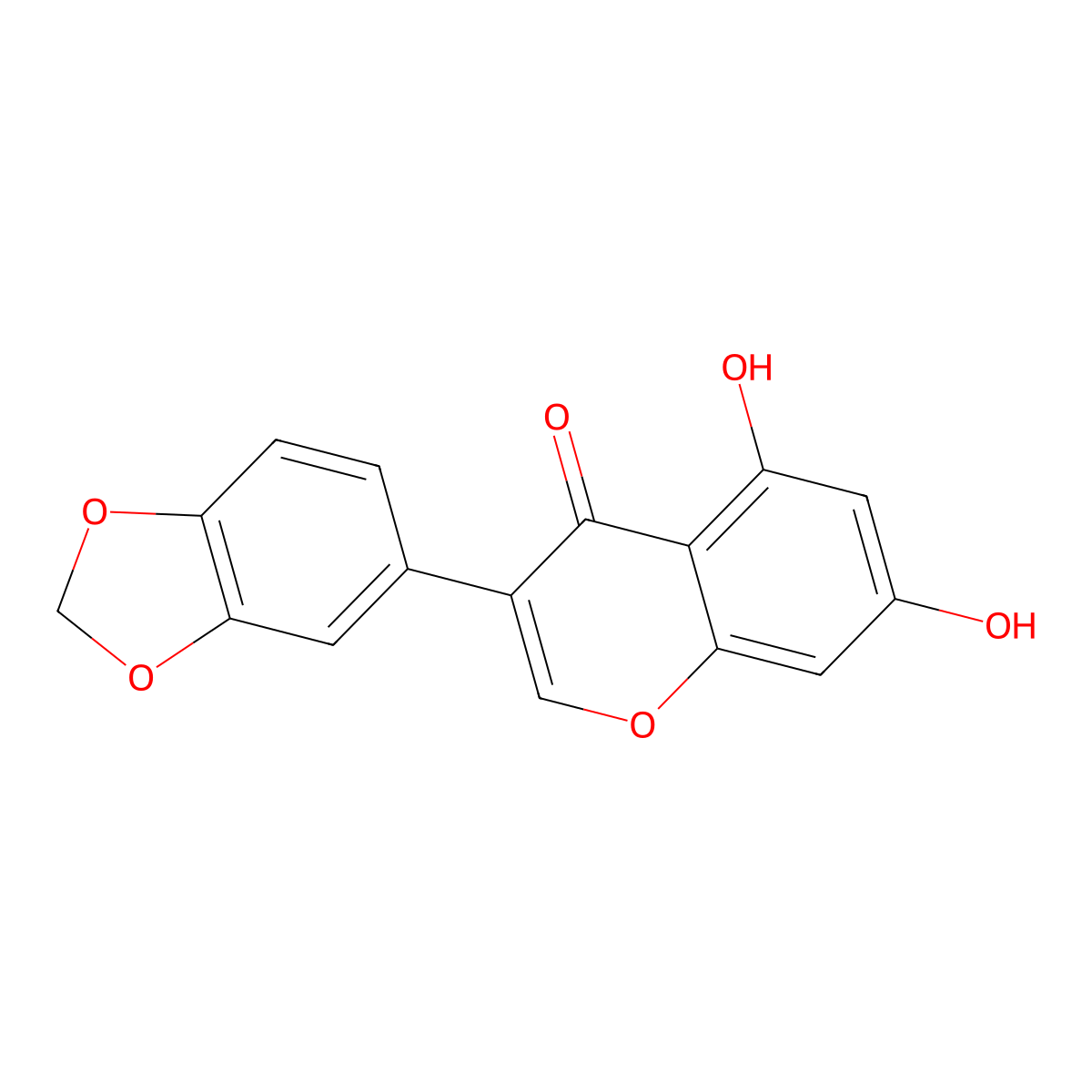 5-Hydroxypseudobaptigenin molecular structure, CAS 40624-03-1