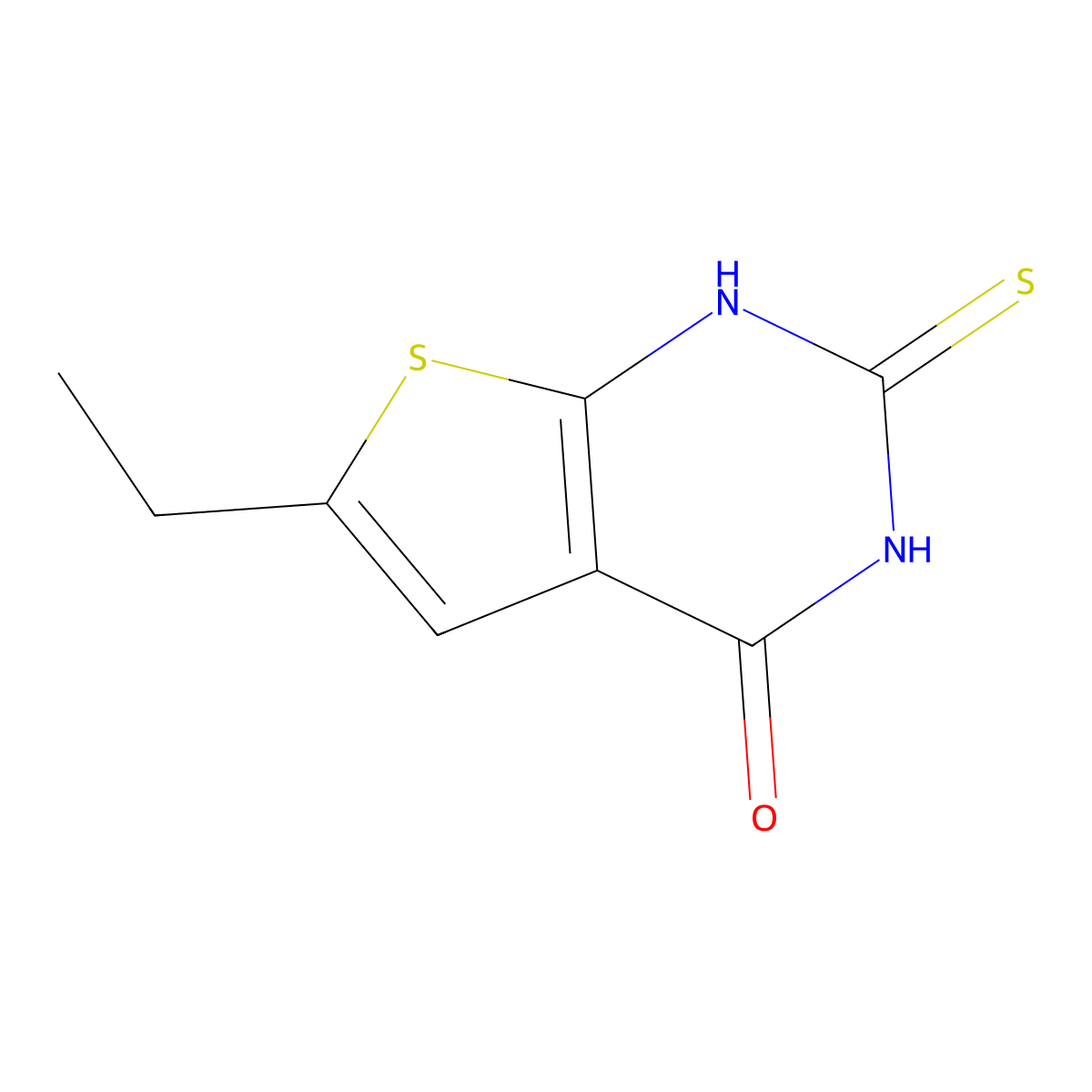 6-Ethyl-2-mercaptothieno[2,3-D]pyrimidin-4(3H)-one molecular structure, CAS 406926-03-2