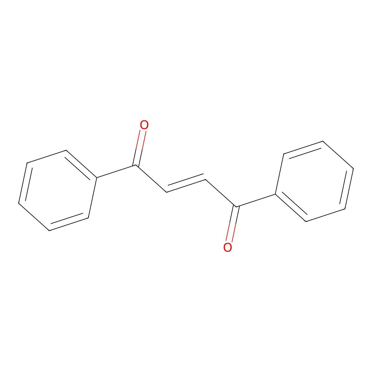 trans-1,4-Diphenyl-2-butene-1,4-dione molecular structure, CAS 4070-75-1