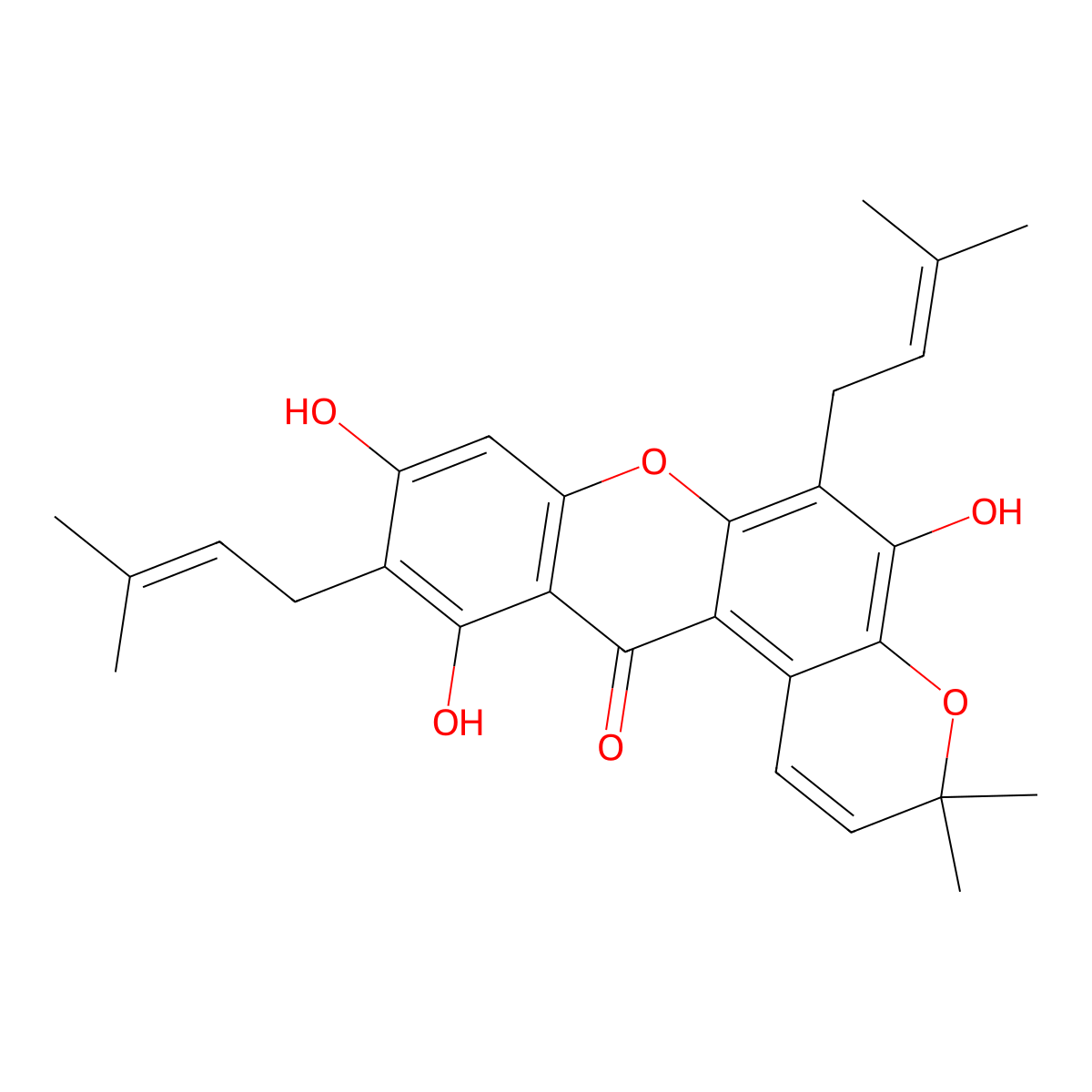 Tovophyllin A molecular structure, CAS 40738-44-1