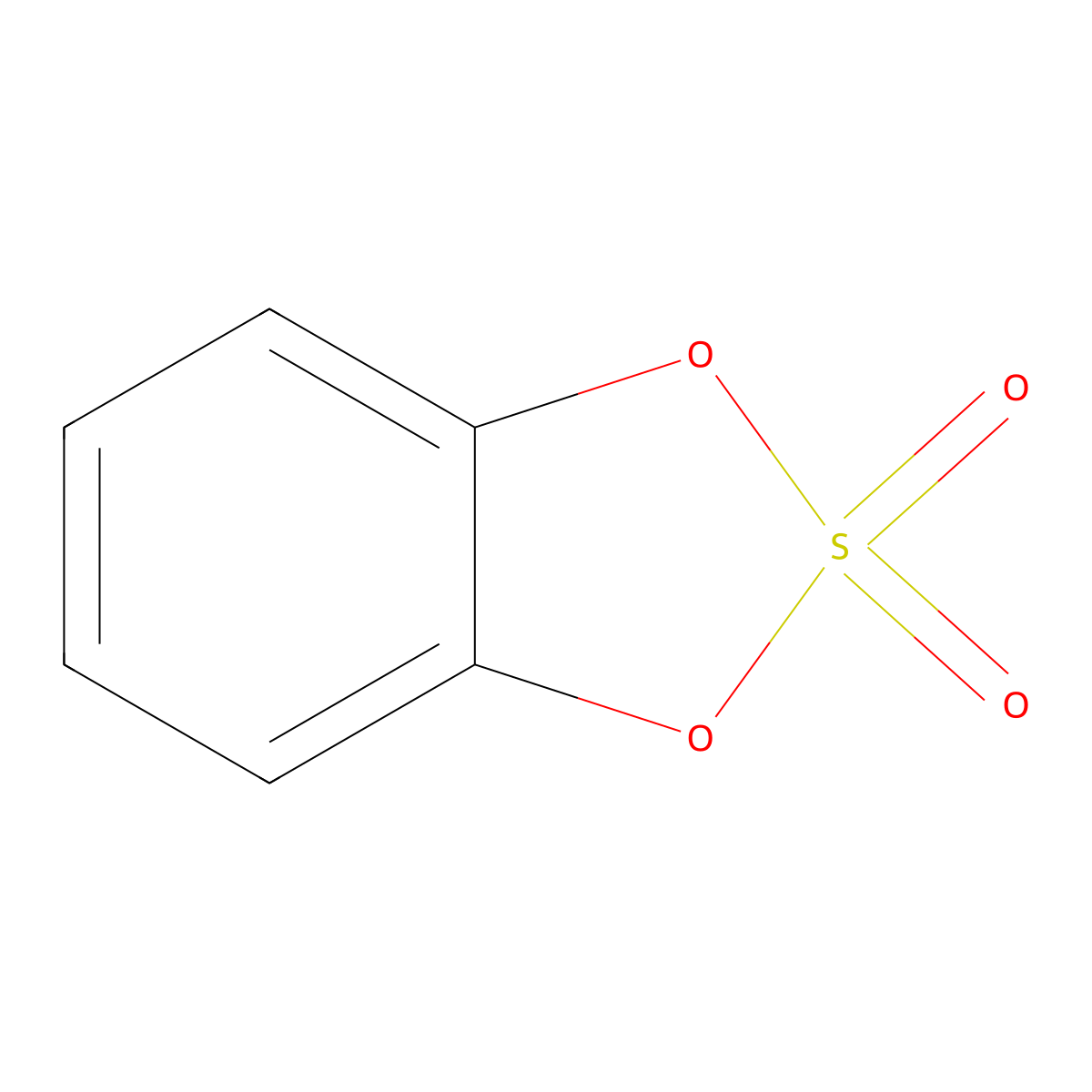 1,3,2Lambda6-benzodioxathiole-2,2-dione molecular structure, CAS 4074-55-9