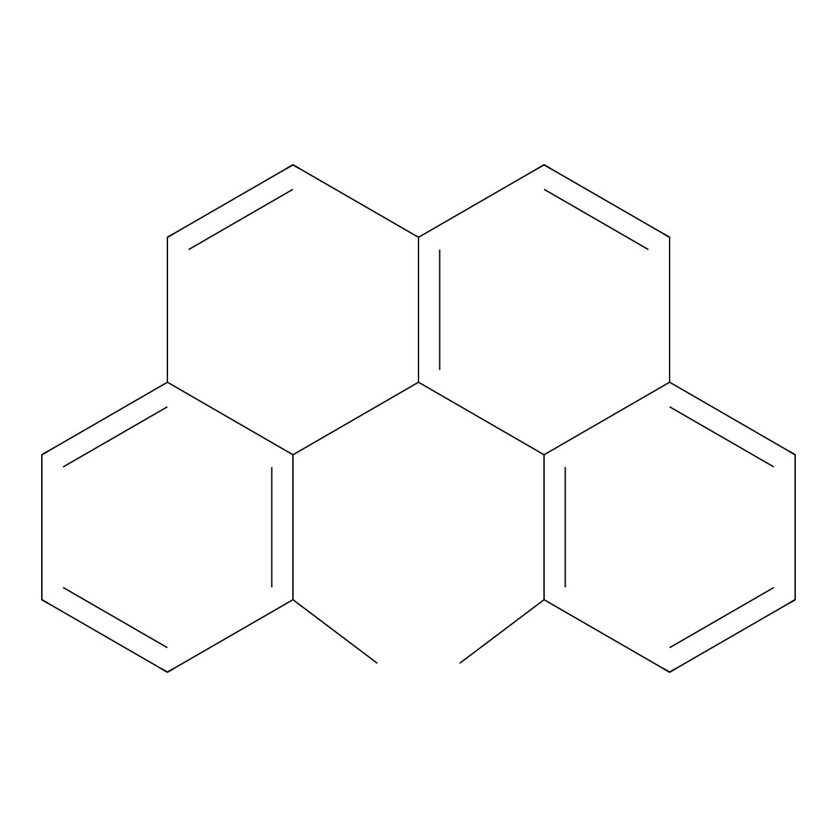 1,12-Dimethyl[4]helicene molecular structure, CAS 4076-43-1