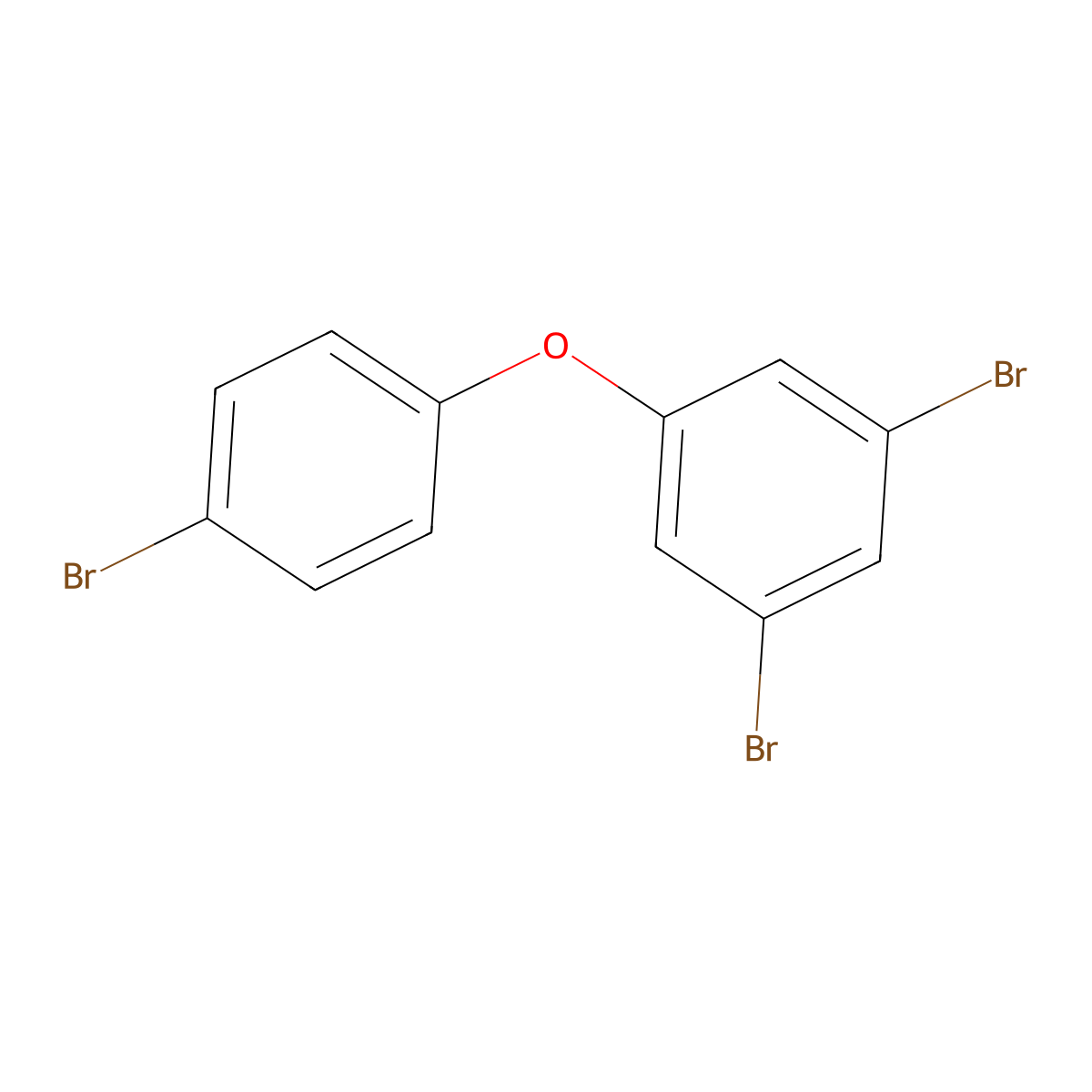 1,3-Dibromo-5-(4-bromophenoxy)benzene molecular structure, CAS 407606-57-9