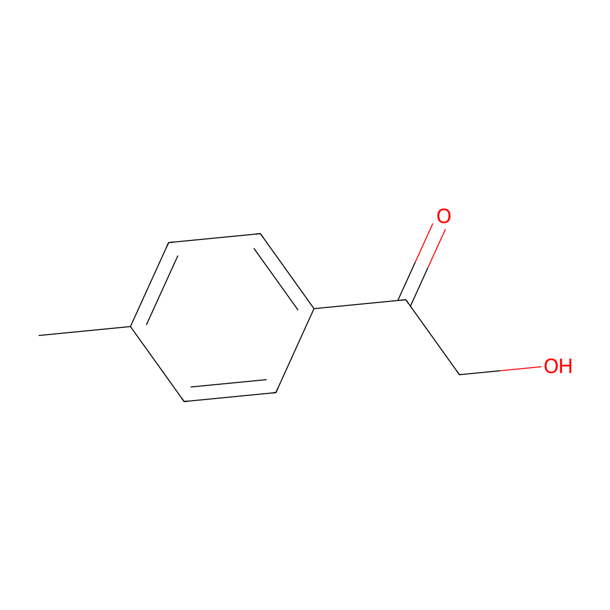 2-Hydroxy-4-methylacetophenone molecular structure, CAS 4079-54-3