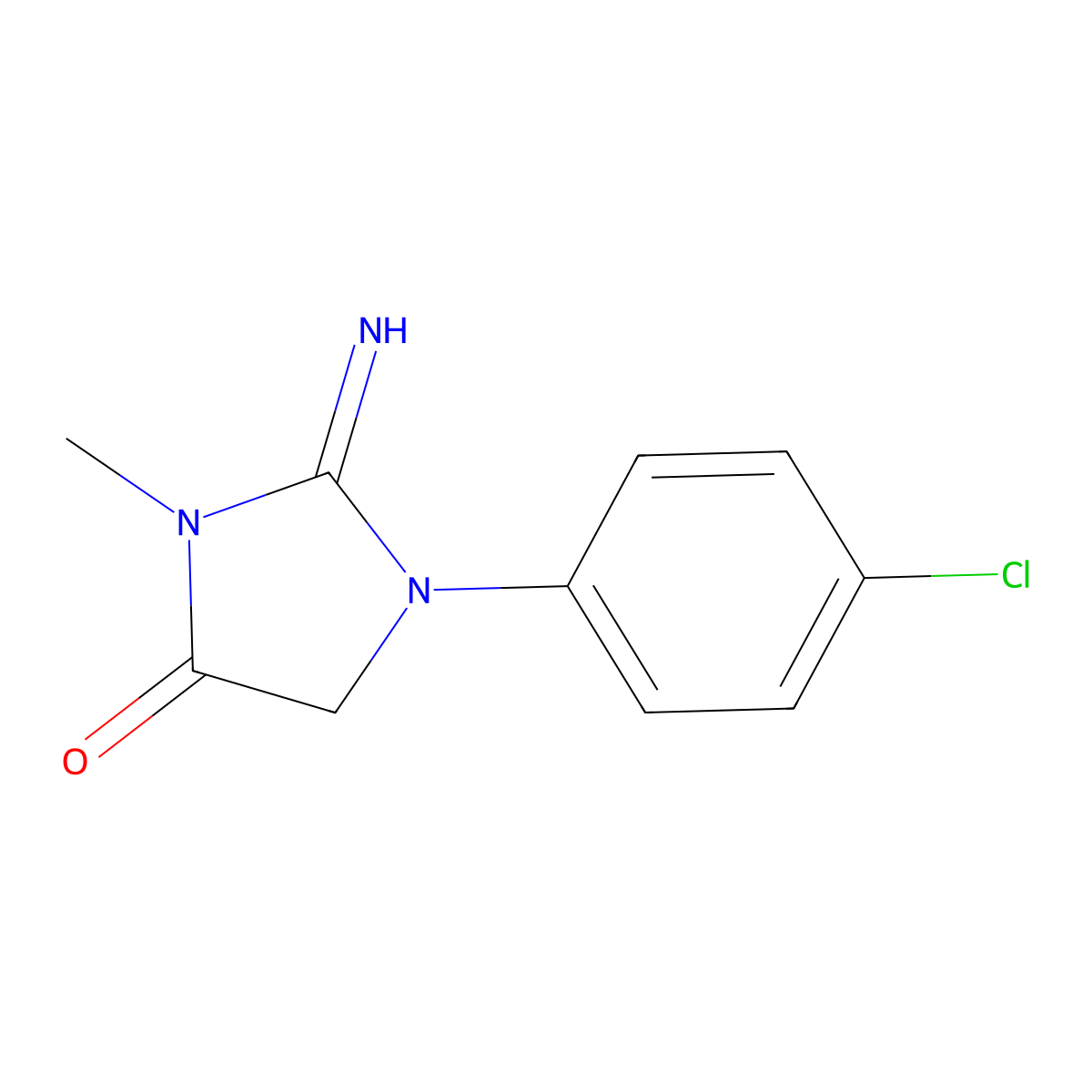 Clazolimine molecular structure, CAS 40828-44-2