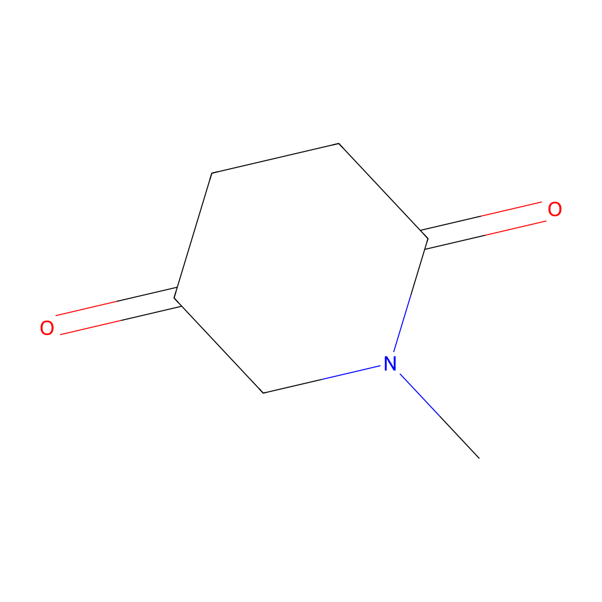 1-Methylpiperidine-2,5-dione molecular structure, CAS 408309-25-1