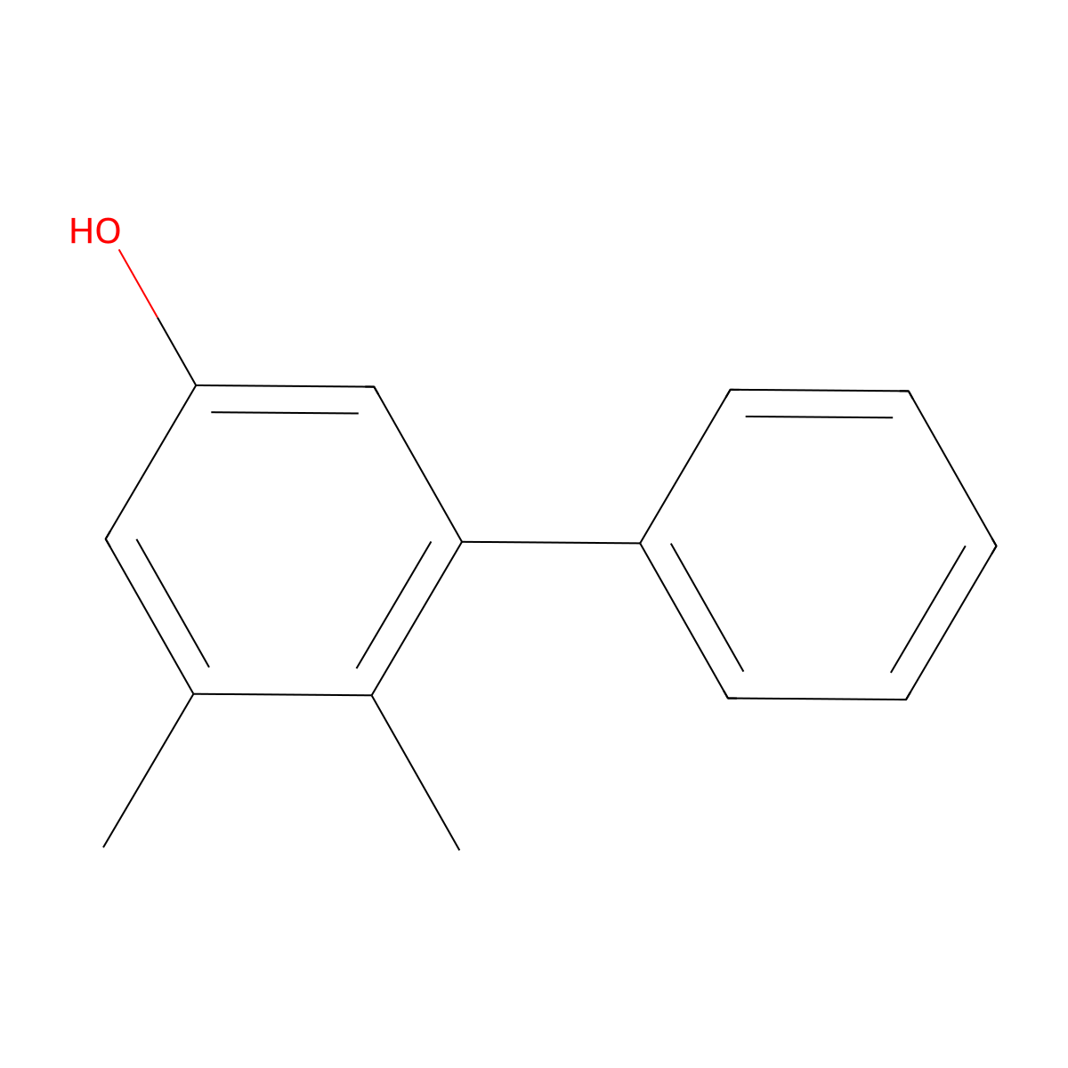 5,6-Dimethyl[1,1'-biphenyl]-3-ol molecular structure, CAS 408314-88-5