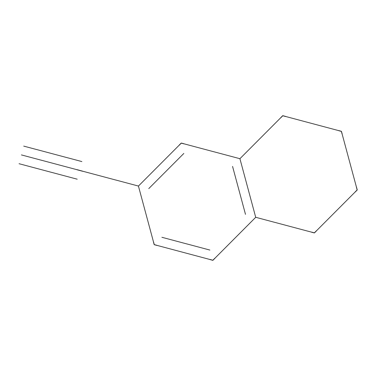 6-Ethynyl-1,2,3,4-tetrahydronaphthalene molecular structure, CAS 408320-46-7