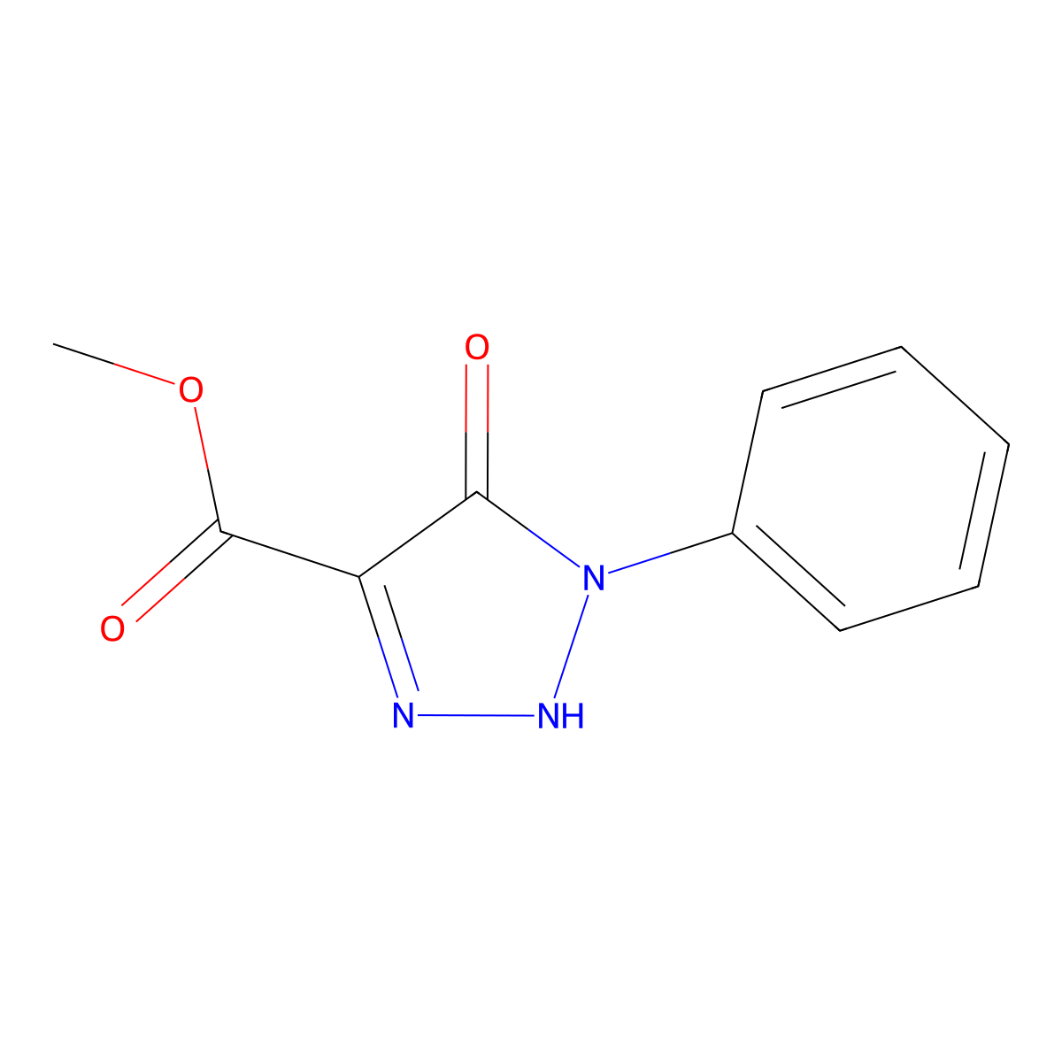 methyl 5-hydroxy-1-phenyl-1H-1,2,3-triazole-4-carboxylate molecular structure, CAS 408327-37-7