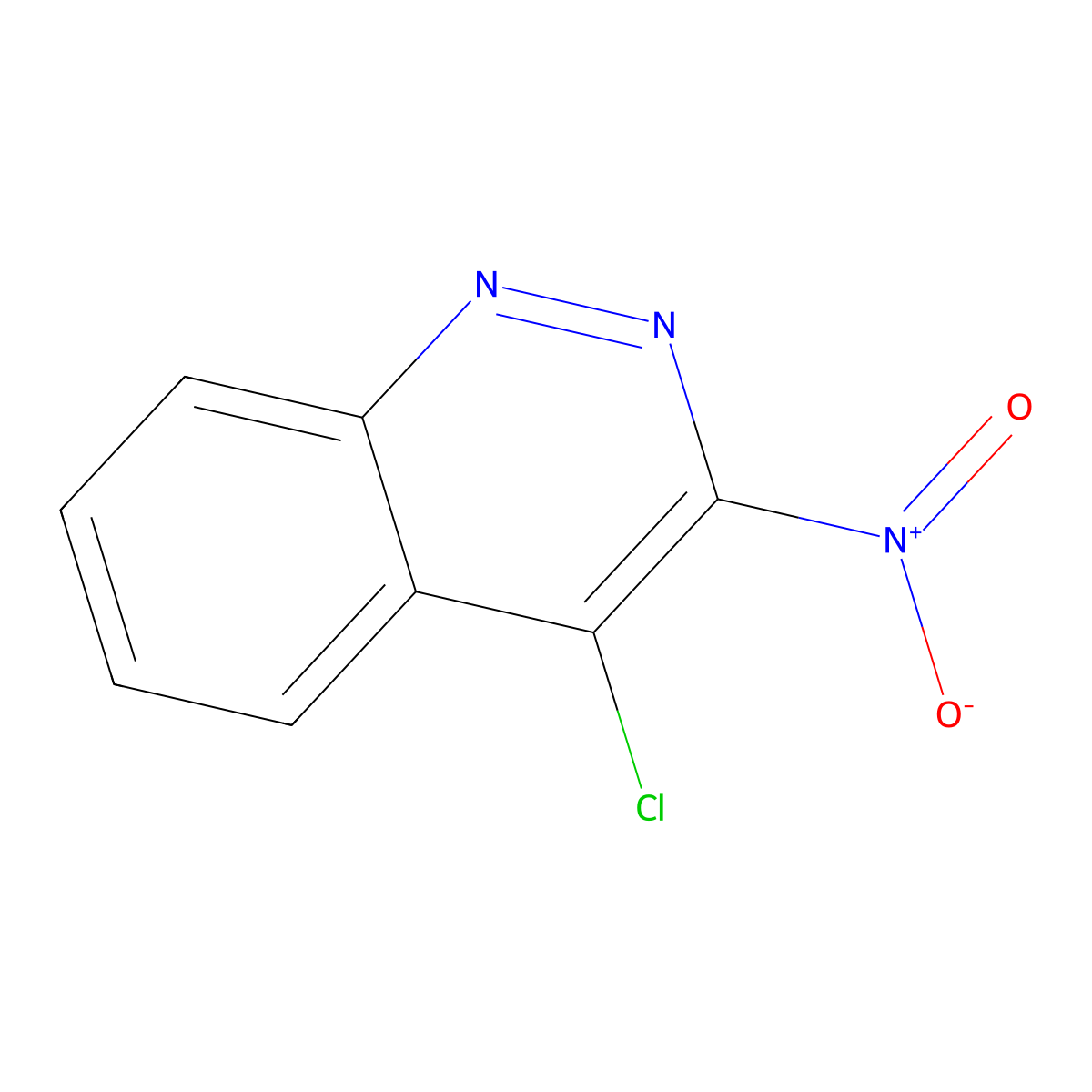 4-Chloro-3-nitrocinnoline molecular structure, CAS 408353-00-4