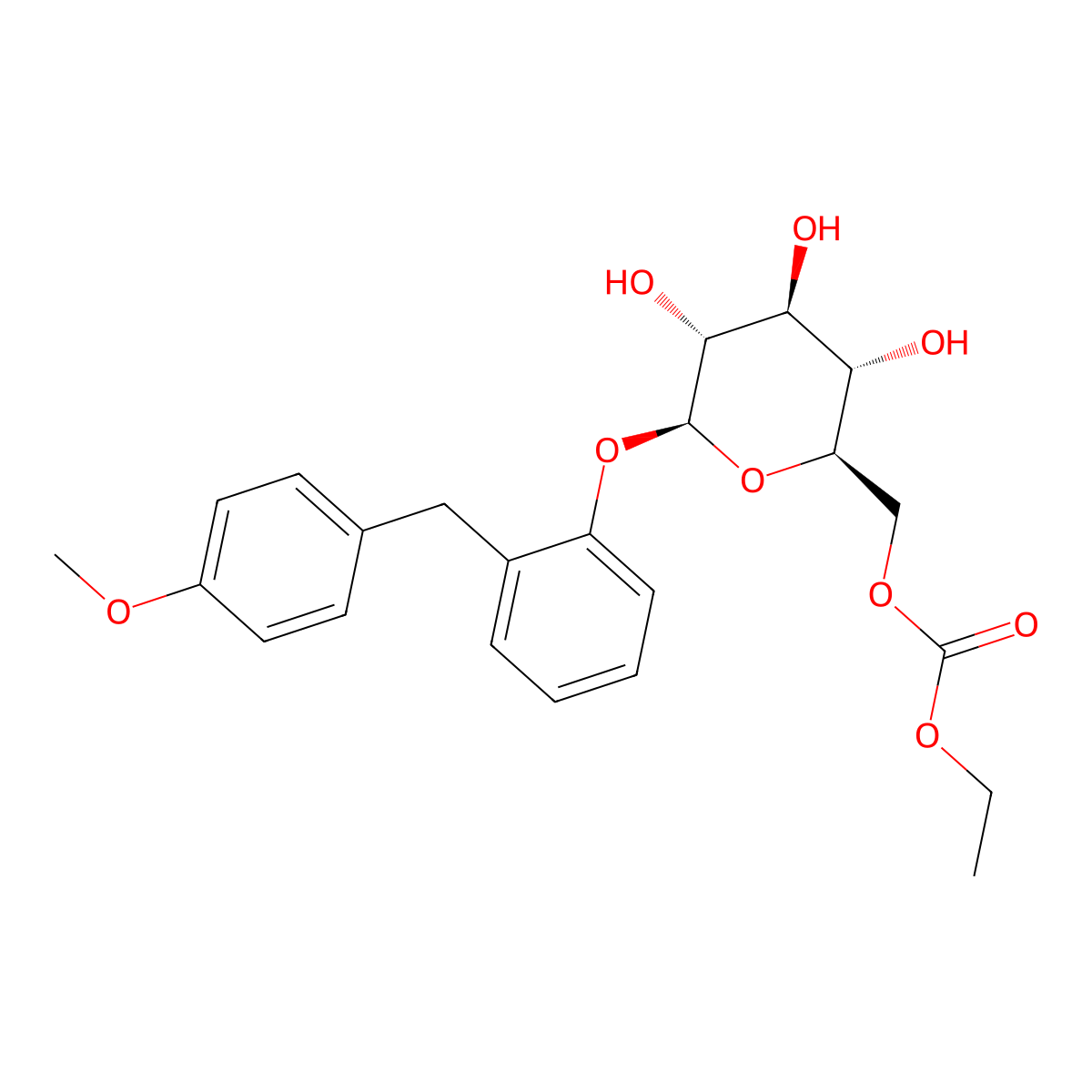 Sergliflozin Etabonate molecular structure, CAS 408504-26-7