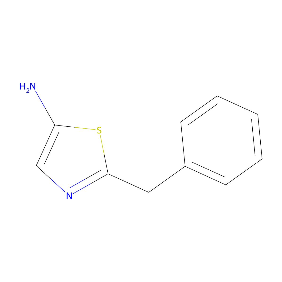2-Benzylthiazol-5-amine molecular structure, CAS 408509-85-3