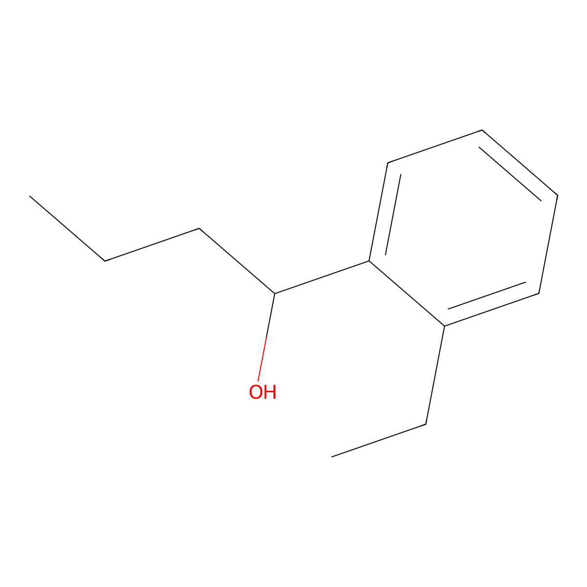 1-(2-Ethylphenyl)-1-butanol molecular structure, CAS 408523-27-3
