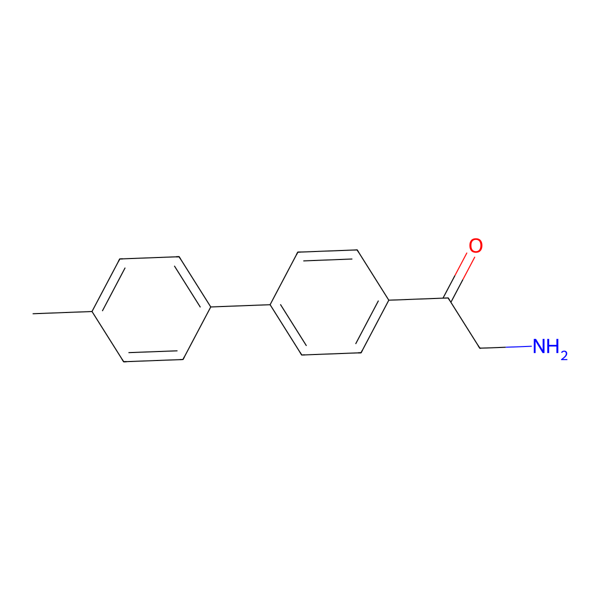 2-Amino-4'-tolylacetophenone molecular structure, CAS 408527-51-5