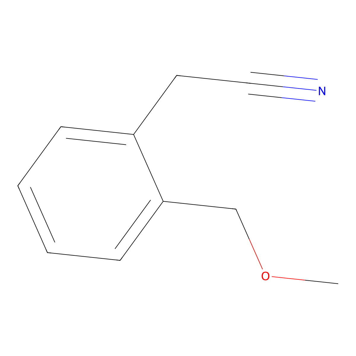 2-[2-(Methoxymethyl)phenyl]acetonitrile molecular structure, CAS 408535-88-6