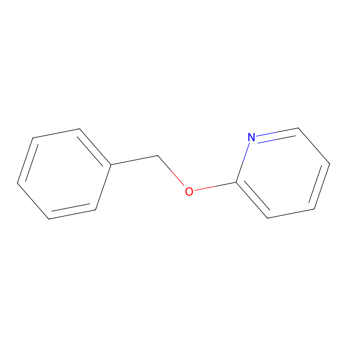 2-(Benzyloxy)pyridine molecular structure, CAS 40864-08-2