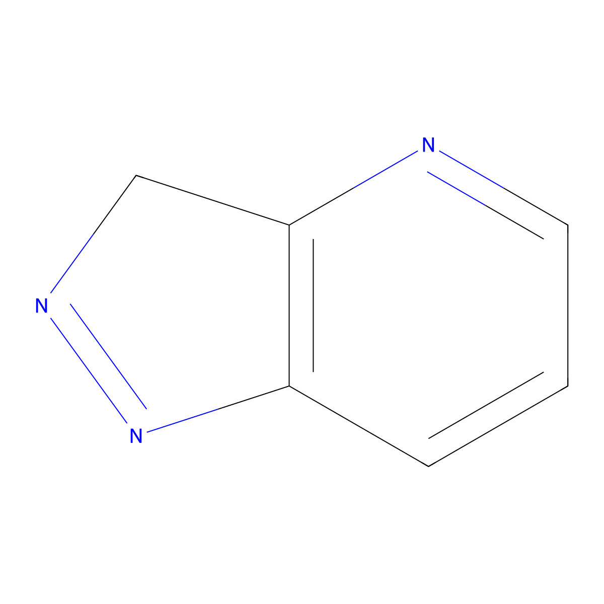 3H-Pyrazolo[4,3-B]pyridine molecular structure, CAS 40865-12-1