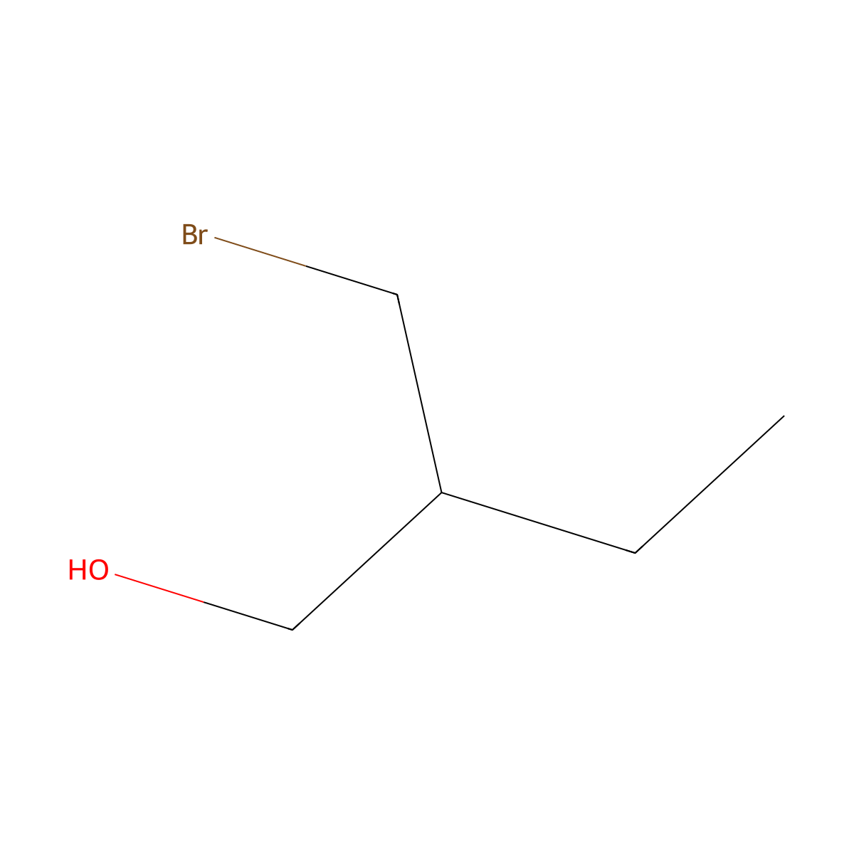 2-(Bromomethyl)butan-1-ol molecular structure, CAS 40893-97-8