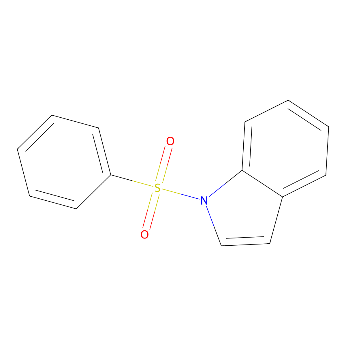 1-(Phenylsulfonyl)-1H-indole molecular structure, CAS 40899-71-6