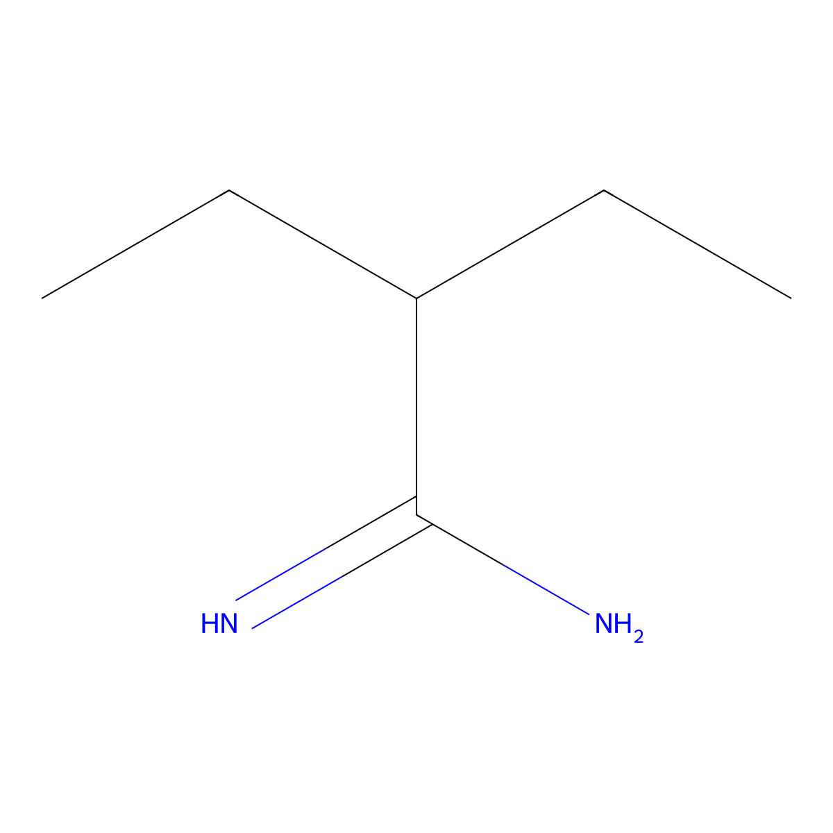 2-Ethylbutanimidamide molecular structure, CAS 409111-79-1