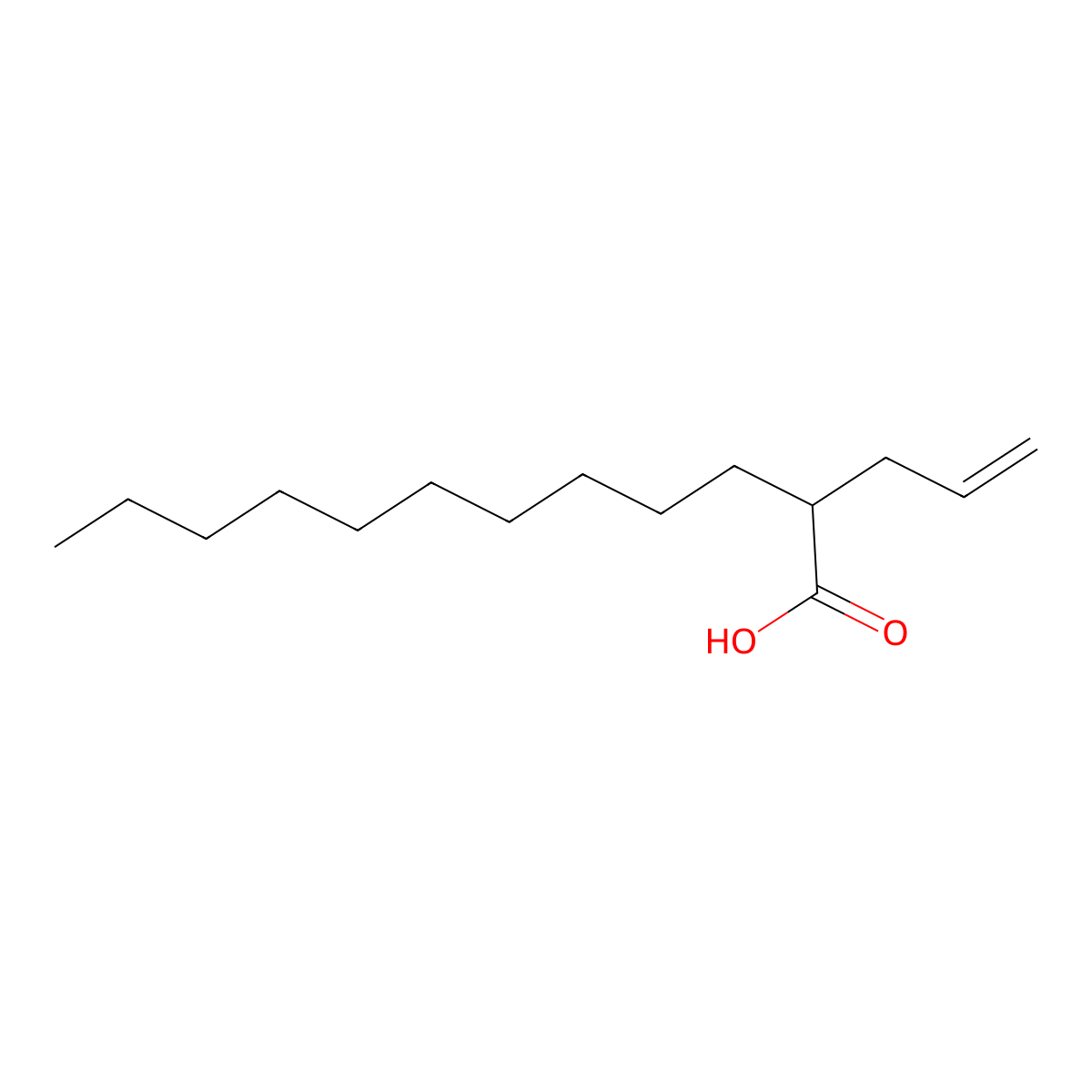 2-(Prop-2-en-1-yl)dodecanoic acid molecular structure, CAS 40923-78-2