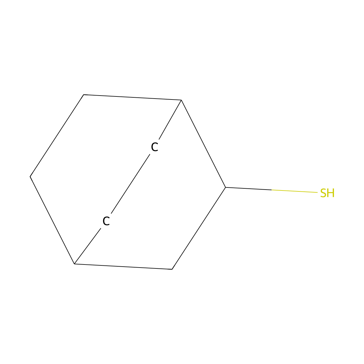 Bicyclo[2.2.2]octane-2-thiol molecular structure, CAS 409316-57-0