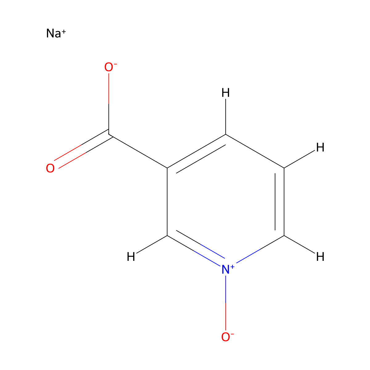 Sodium oxiniacate molecular structure, CAS 40950-89-8