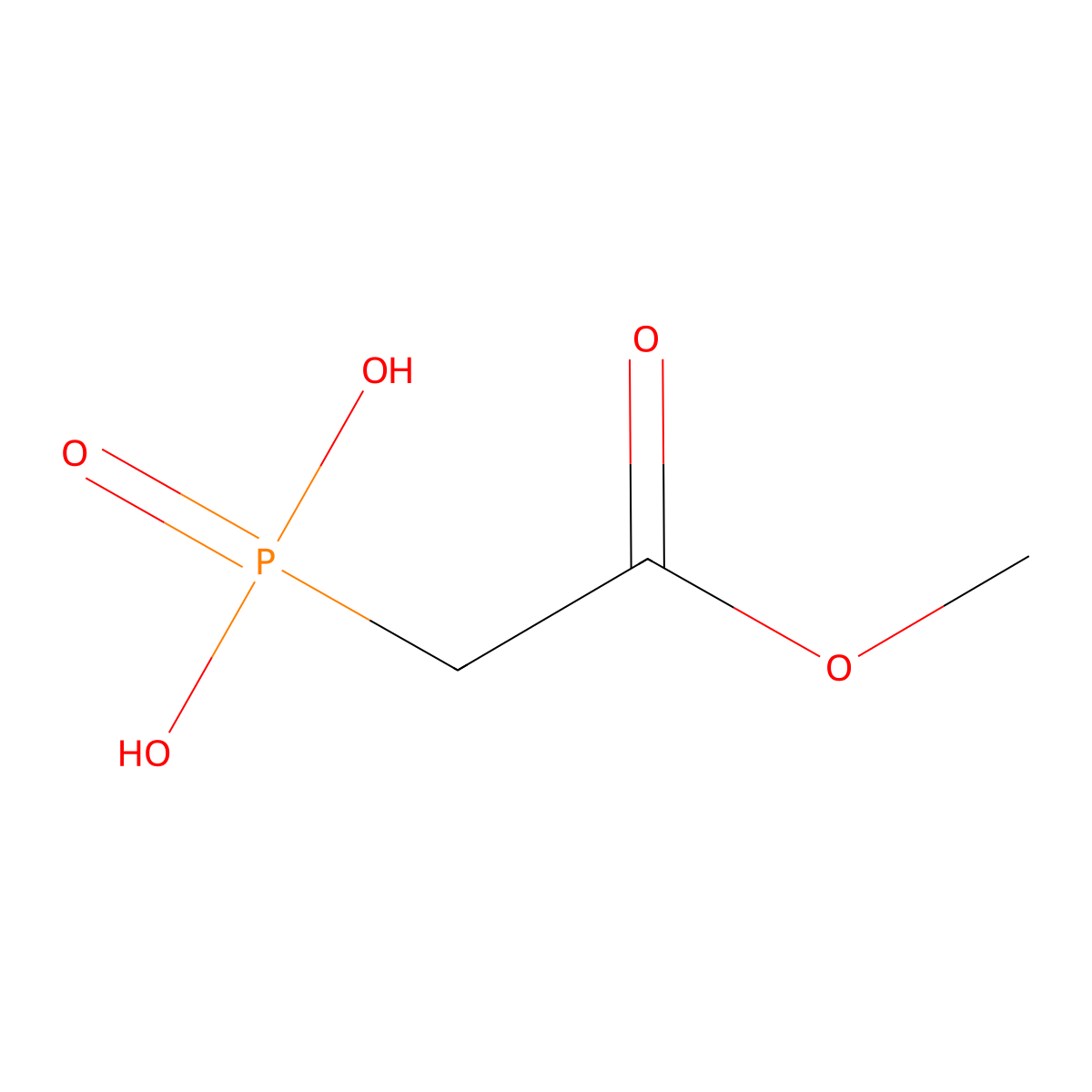 Methylacetylphosphonate molecular structure, CAS 40962-37-6