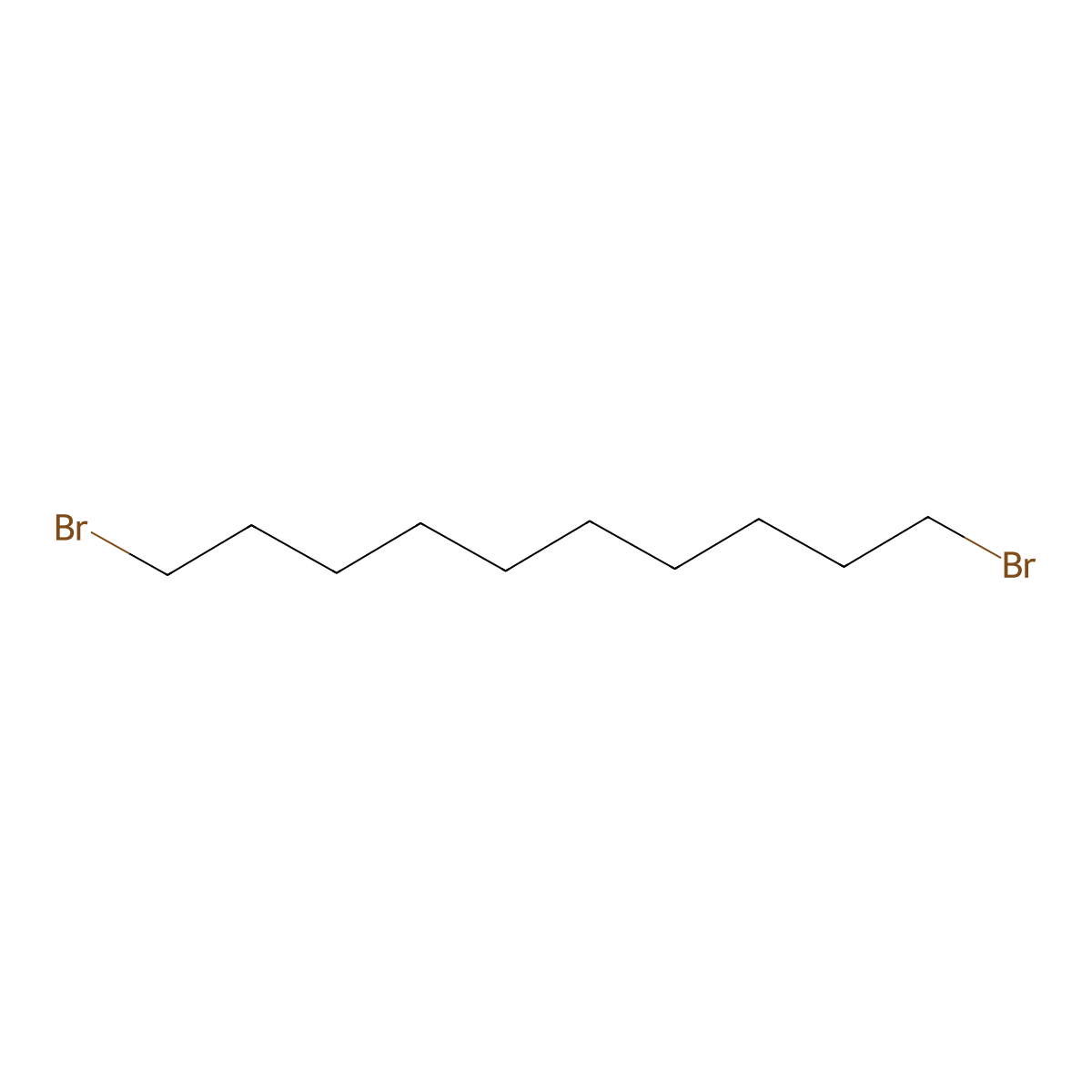 1,10-Dibromodecane molecular structure, CAS 4101-68-2