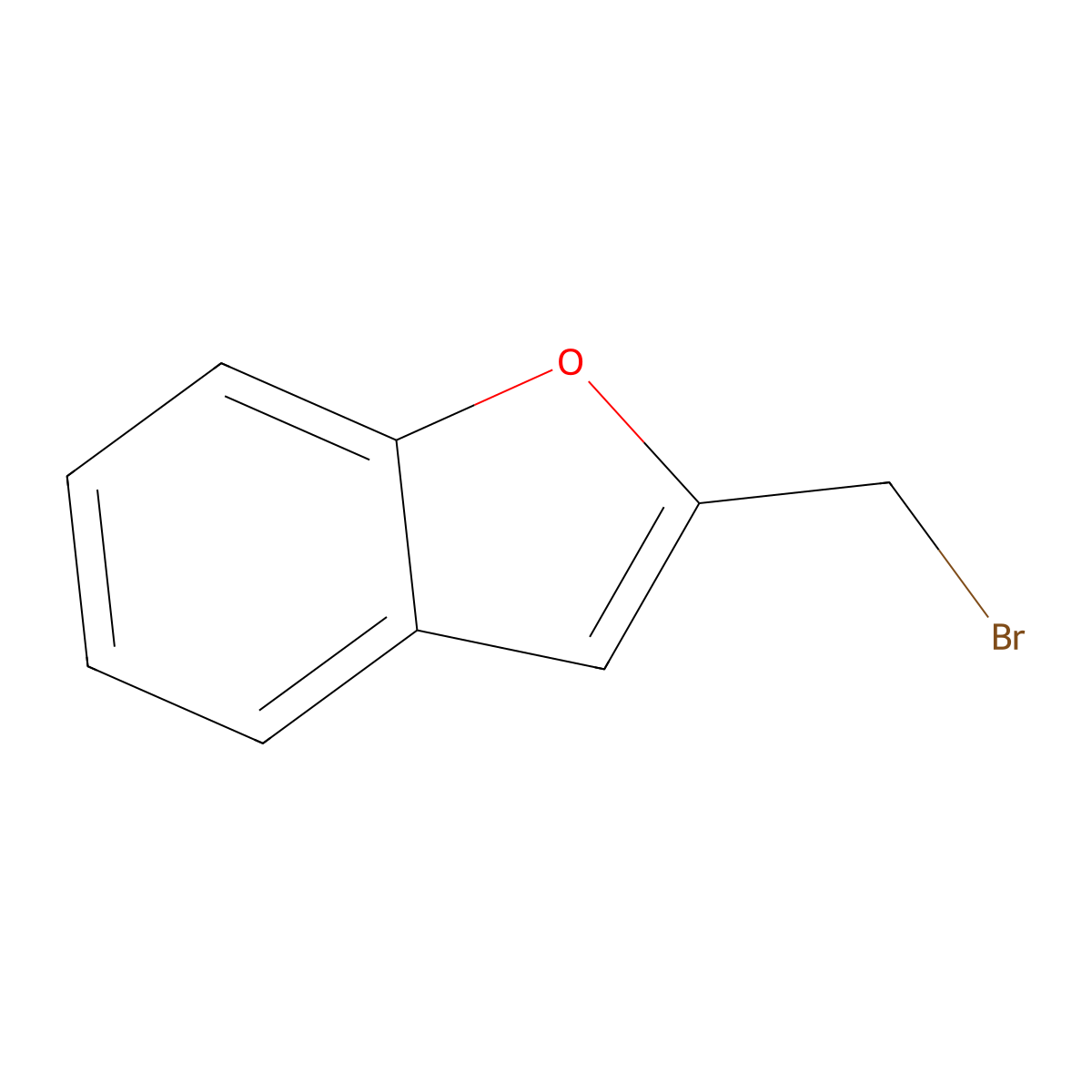 2-(Bromomethyl)-1-benzofuran molecular structure, CAS 41014-27-1