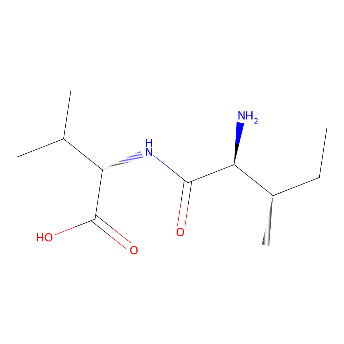 Ile-Val molecular structure, CAS 41017-96-3