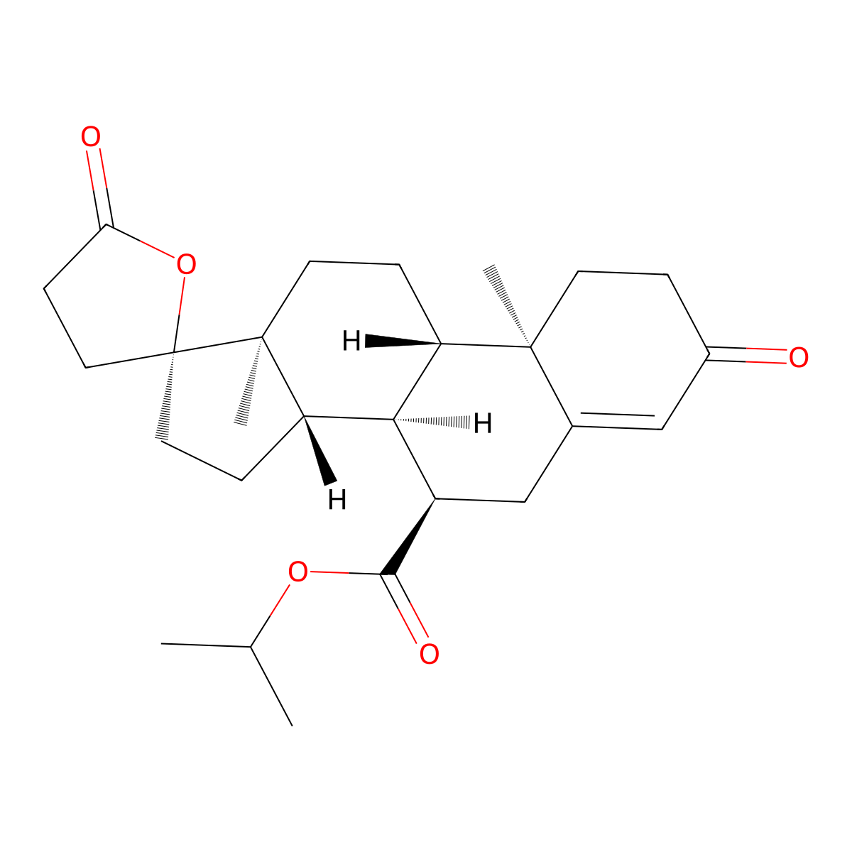 Dicirenone molecular structure, CAS 41020-79-5