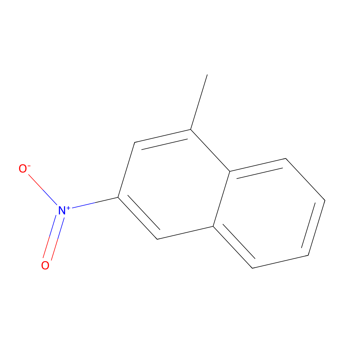 1-Methyl-3-nitronaphthalene molecular structure, CAS 41037-13-2