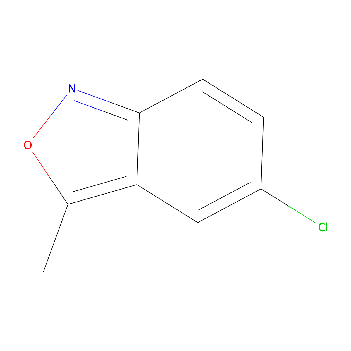 5-Chloro-3-methylbenzo[c]isoxazole molecular structure, CAS 4104-35-2