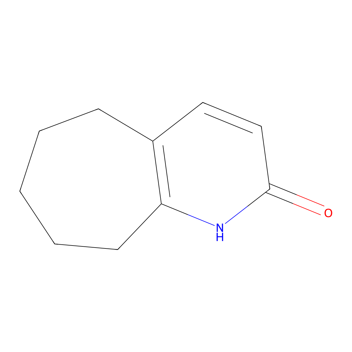 1,5,6,7,8,9-Hexahydro-2h-cyclohepta[b]pyridin-2-one molecular structure, CAS 41043-08-7