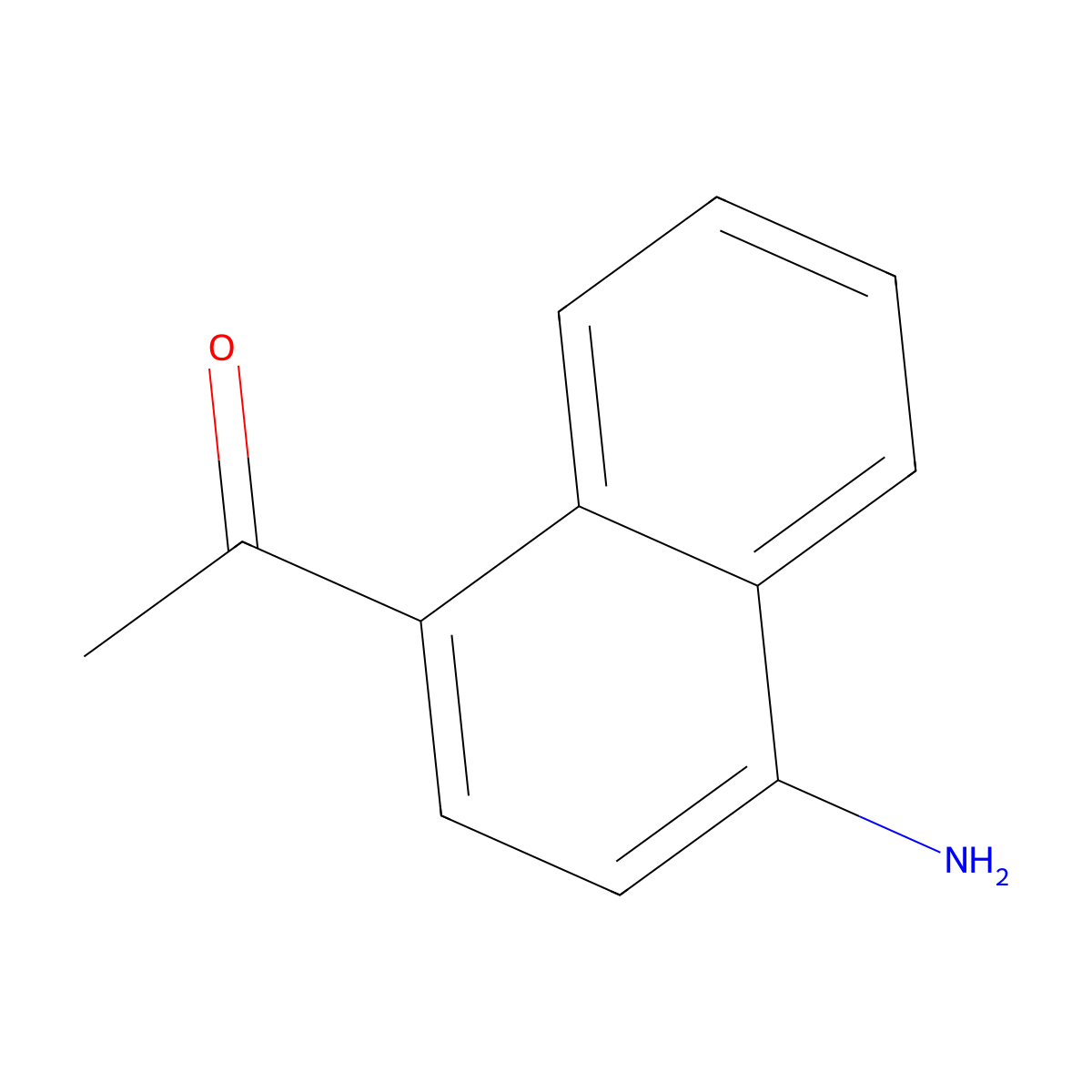 1-(4-Aminonaphthalen-1-yl)ethanone molecular structure, CAS 41048-52-6