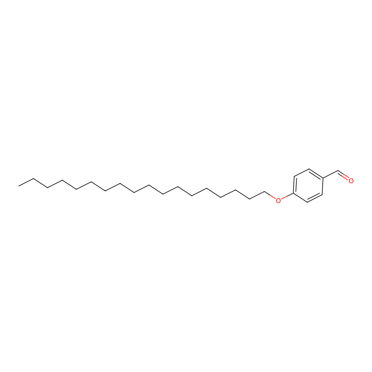 4-(Octadecyloxy)benzaldehyde molecular structure, CAS 4105-95-7