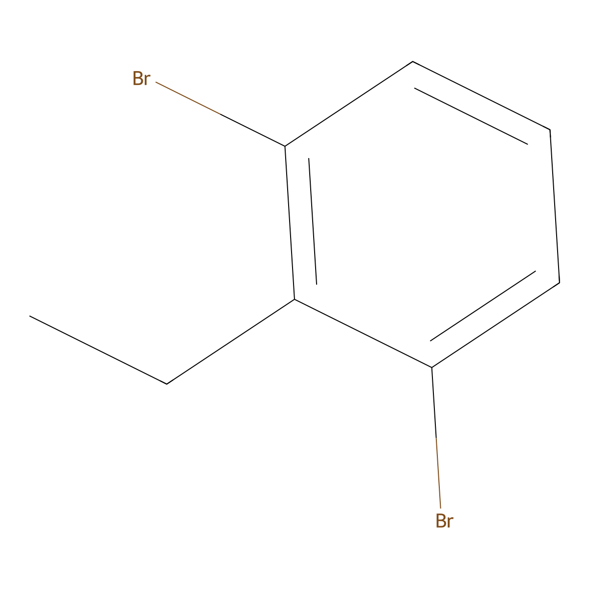 1,3-Dibromo-2-ethylbenzene molecular structure, CAS 41053-30-9
