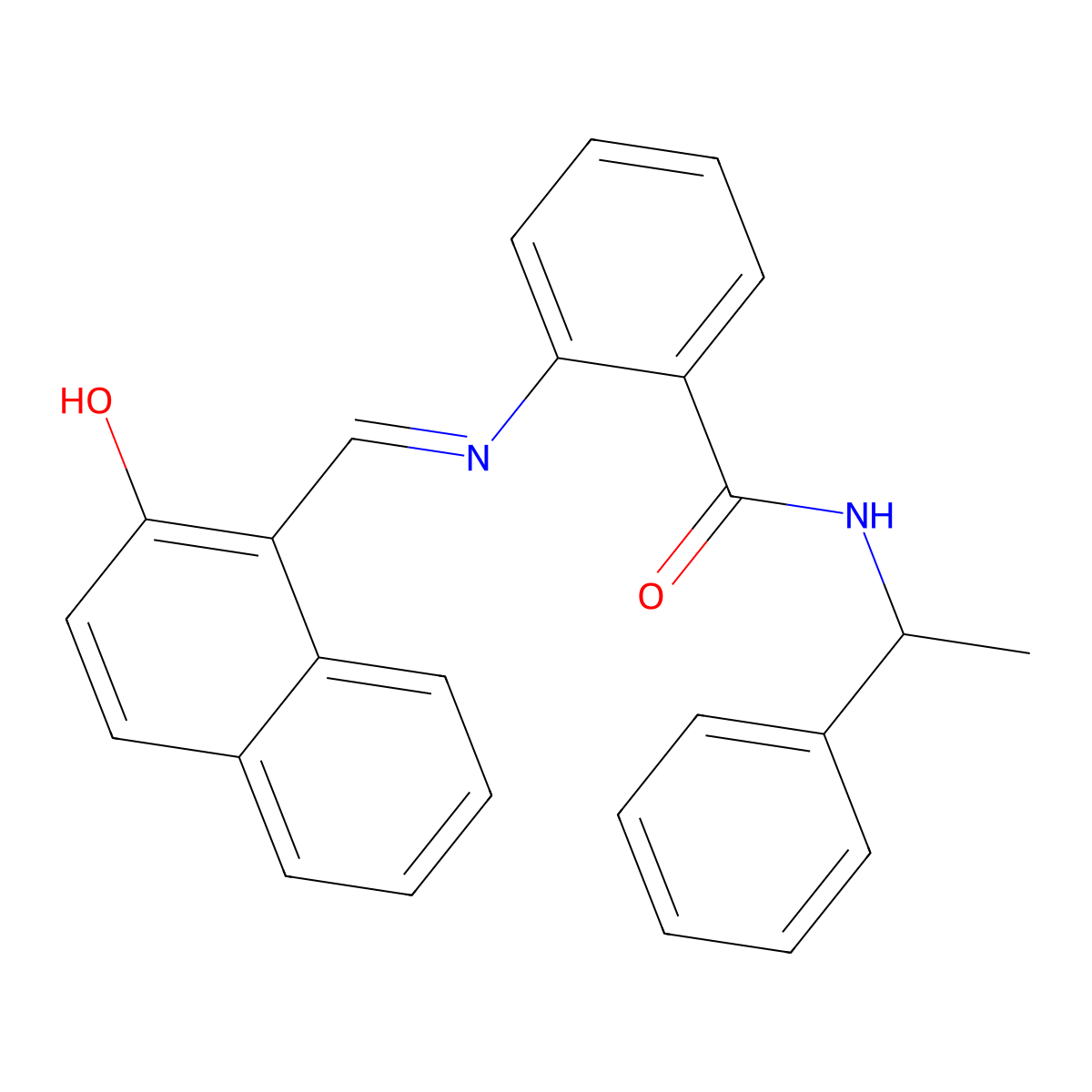 Sirtinol molecular structure, CAS 410536-97-9