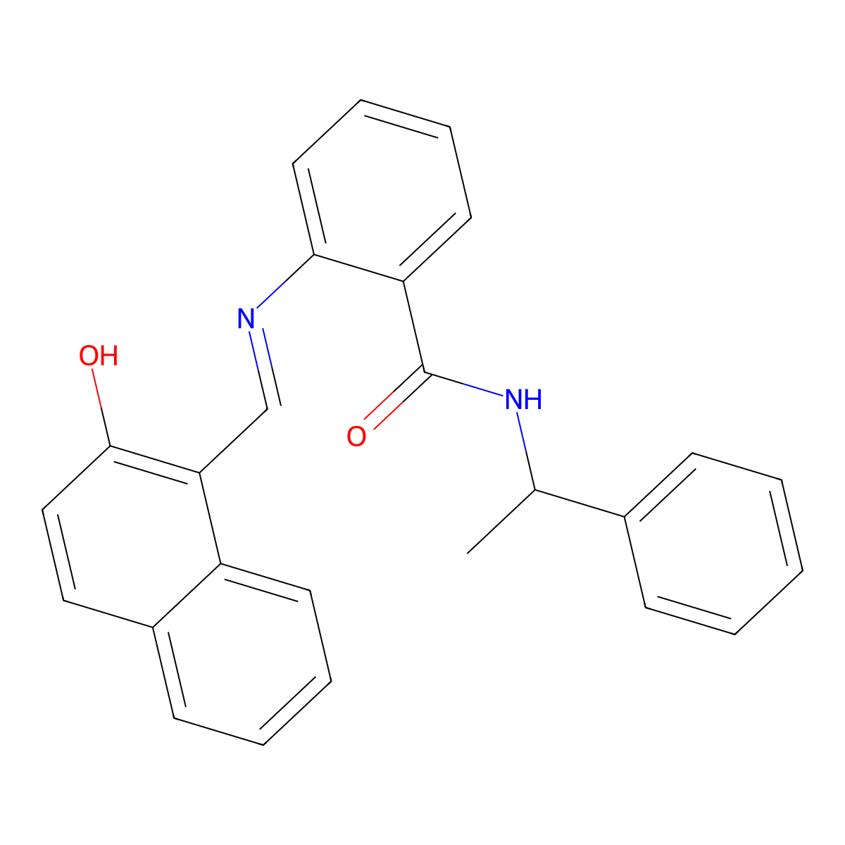 Sirtinol molecular structure, CAS 410536-97-9