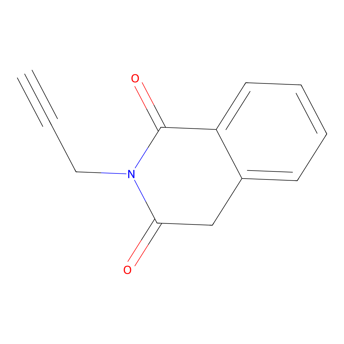 2-(Prop-2-yn-1-yl)-1,2,3,4-tetrahydroisoquinoline-1,3-dione molecular structure, CAS 410538-30-6