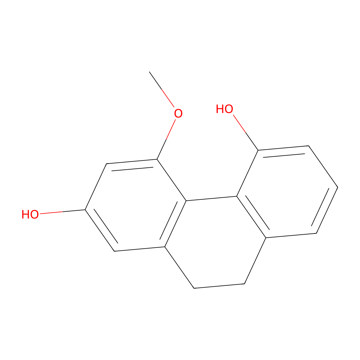 Hircinol molecular structure, CAS 41060-05-3