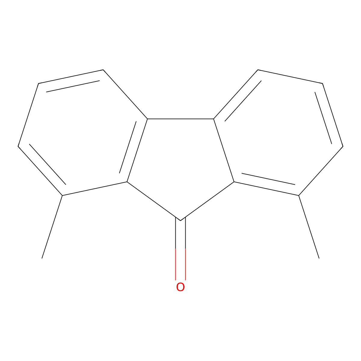 1,8-Dimethylfluoren-9-one molecular structure, CAS 41139-98-4