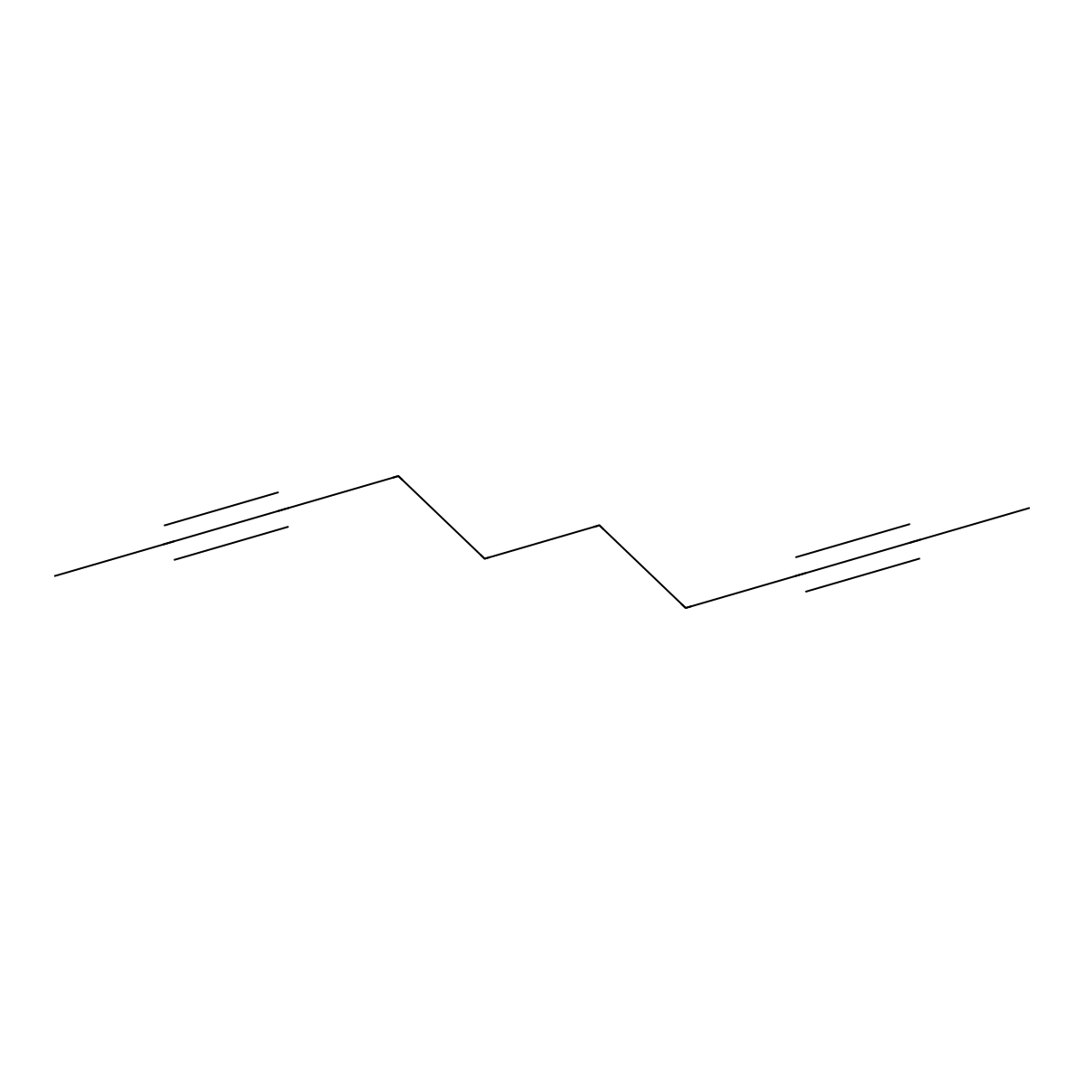 2,8-Decadiyne molecular structure, CAS 4116-93-2