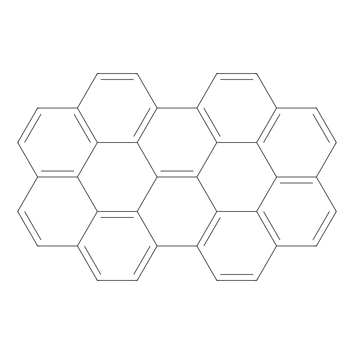 Circumbiphenyl molecular structure, CAS 41163-25-1