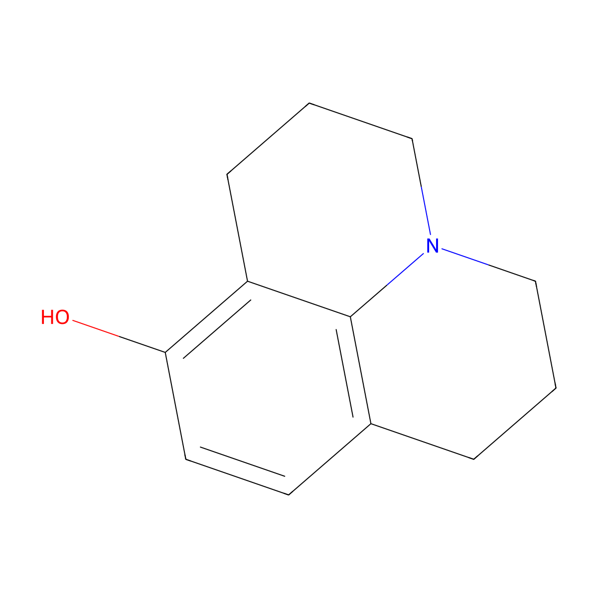 8-Hydroxyjulolidine molecular structure, CAS 41175-50-2