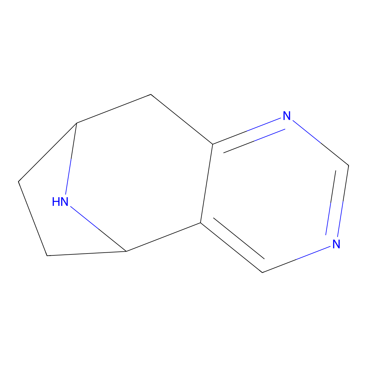 4,6,12-Triazatricyclo(7.2.1.0,2,7)dodeca-2,4,6-triene molecular structure, CAS 412016-37-6